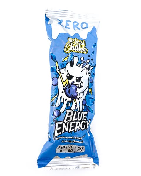 Жидкость Serial Chiller Zero - Blue Energy 27 мл ( 0 мг ) ( Энергетик с Голубикой )