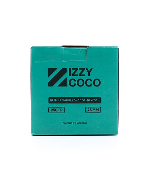 Уголь Кокосовый Izzy Coco 25мм ( упаковка по 18 кубика ) NEW