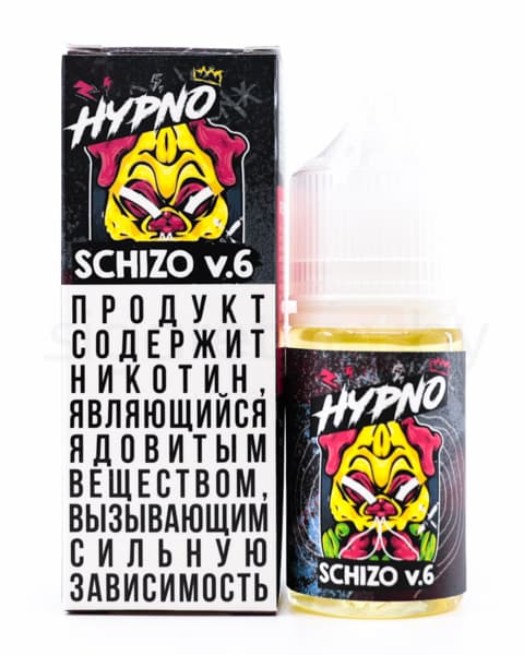 Жидкость HYPNO SCHIZO V.6 30 мл ( 17 ± 3 мг ) ( Ледяная Кола с Малиной )