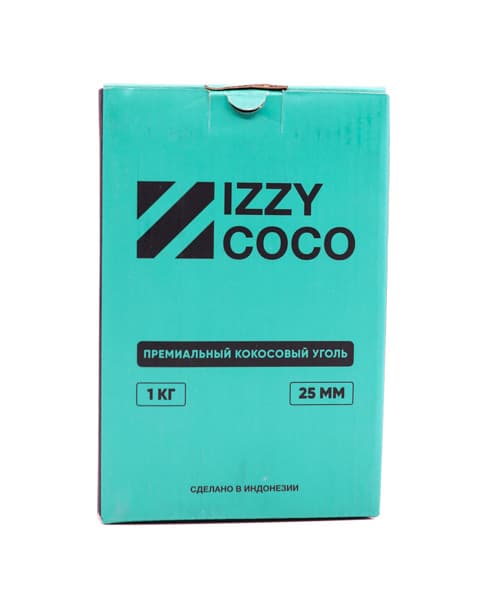 Уголь Кокосовый Izzy Coco 25мм ( упаковка по 72 кубика ) NEW